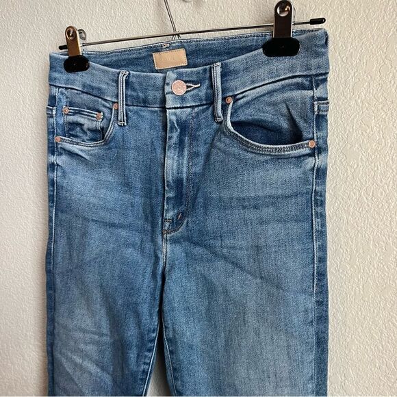 MOTHER Looker Ankle Fray Hey Sun - Picture 6 of 12